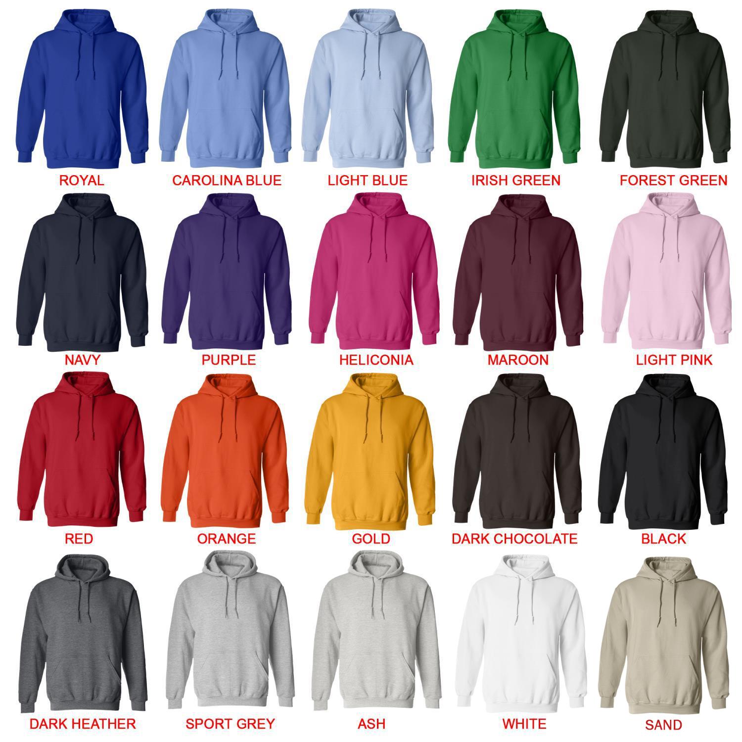 hoodie color chart - Vet Gifts UK