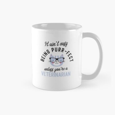 Veterinarian Cat Lover Purrfect Humor Mug