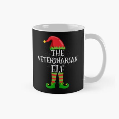 Veterinarian Elf Family Christmas Crew Mug