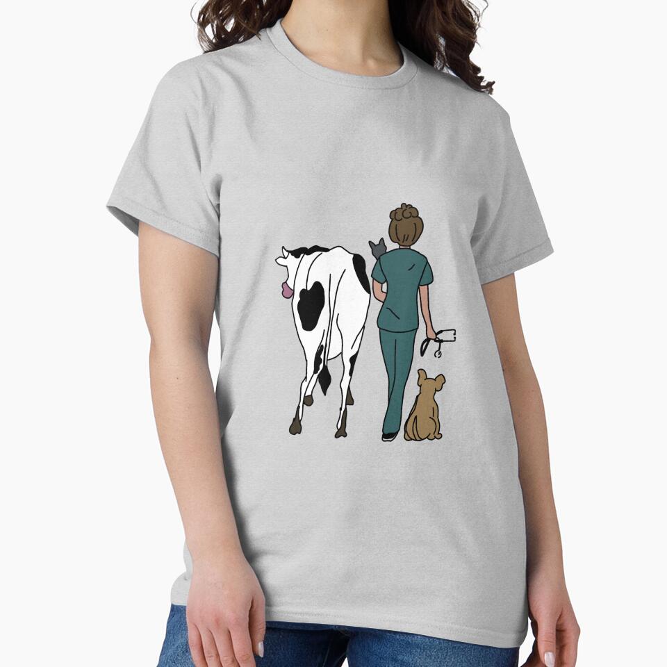 ssrcoclassic_teewomens_02heather_greyfrontproduct_squarex1000-8 ssrcoclassic teewomens 02heather greyfrontproduct squarex1000 8 - Vet Gifts UK