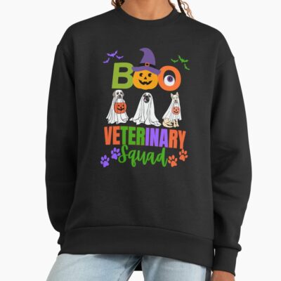 Halloween Boo Veterinary Squad Sweatshirt